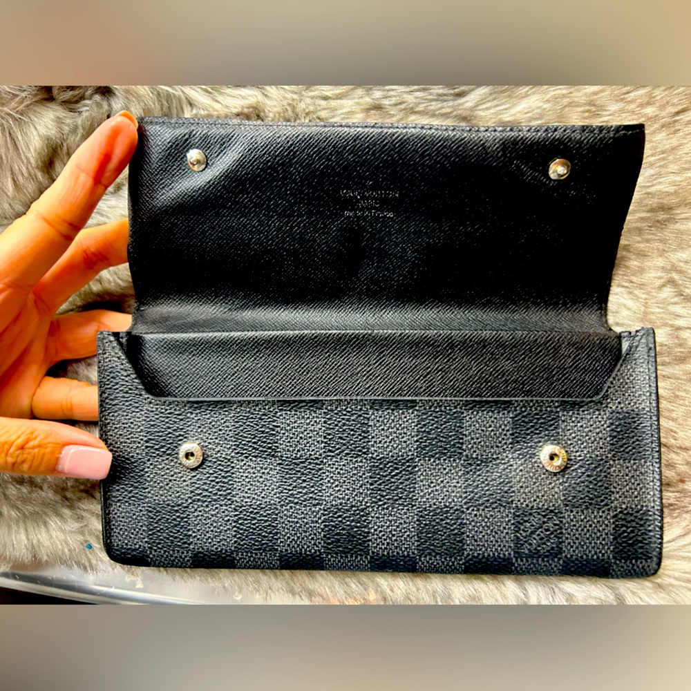 LV Damier Ebene Portefeuille Wallet